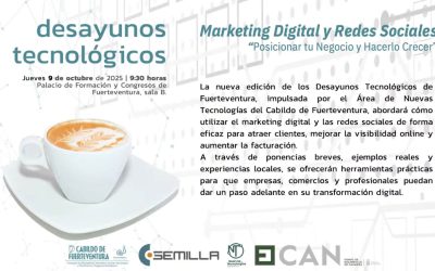 DESAYUNO TECNOLÓGICO: Marketing Digital y Redes Sociales para Posicionar tu Negocio y Hacerlo Crecer