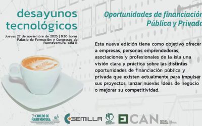 Oportunidades de financiación Pública y Privada desayunos tecnológicos