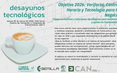 Desayuno Tecnológico “Objetivo 2026: Verifactu, Control Horario y Tecnología para tu Negocio”