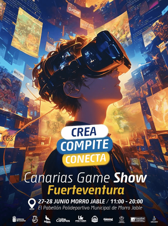 Canarias Game Show (CGS): El gran evento de ocio digital, esports e innovación llega a Fuerteventura 27 y 28 Junio – Morro Jable
